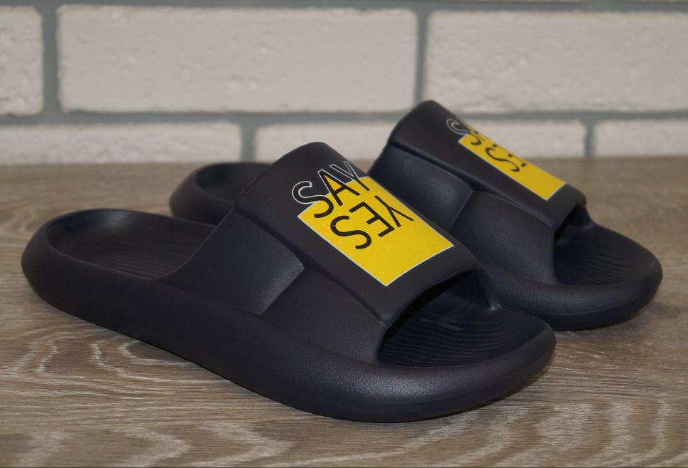 Шлепанцы детские/подростковые Gipanis р. 39 25 см Темно-синий (31512-39)