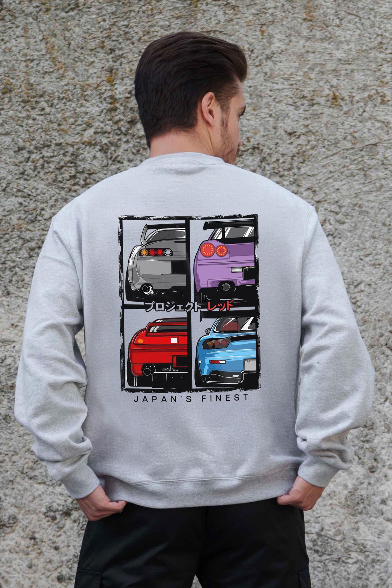 Свитшот оверсайз Without Cars S/M Grey (S/M8055692)