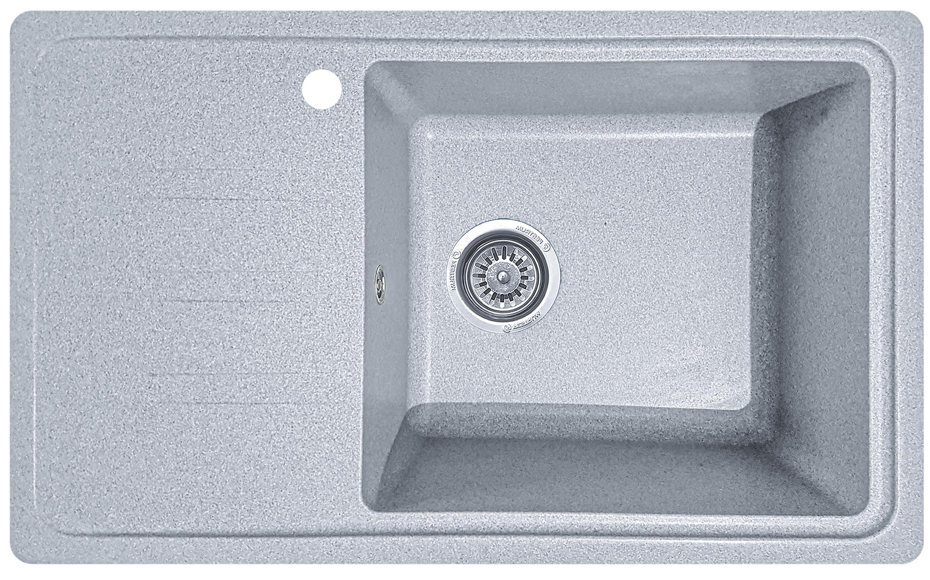 Мойка кухонная Valetti 63L 695х425 мм Серый