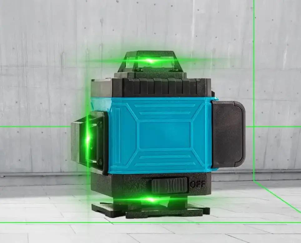 Лазерний рівень 9051 4D 16 ліній самовирівнювання зелений промінь пульт ДК (fd1828a7) - фото 10 Лазерний рівень 9051 4D 16 ліній самовирівнювання зелений промінь пульт ДК (fd1828a7) - фото 10