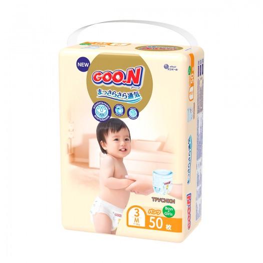 Трусики-подгузники Goo.N Premium Soft для детей M 7-12 кг 50 шт. (863 227-ks) - фото 2