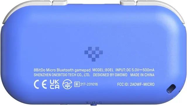 Геймпад 8BitDo Micro Bluetooth Blue (572334) - фото 6 Геймпад 8BitDo Micro Bluetooth Blue (572334) - фото 6