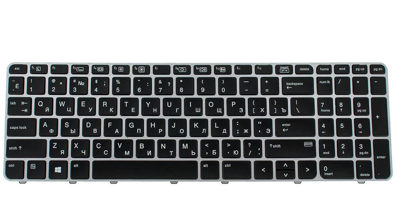 Клавіатура для ноутбука HP ZBook 15u G3 з підсвічуванням клавіш (821191-251)