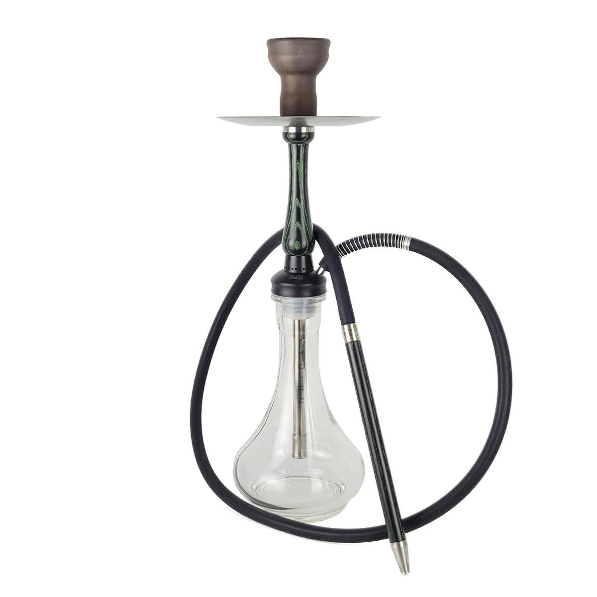 Кальян 2х2 Hookah Medium Green Drop Clear (8204-208) - фото 1