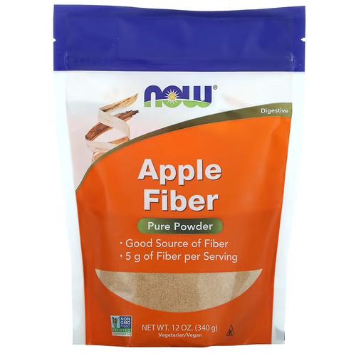 Яблочный пектин NOW Apple Fiber Pure Powder 340 г (NOW-05908) Яблочный пектин NOW Apple Fiber Pure Powder 340 г (NOW-05908)