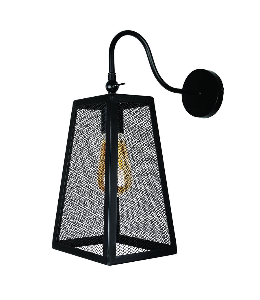 Бра модерн 907W019F3-1 BK Черный