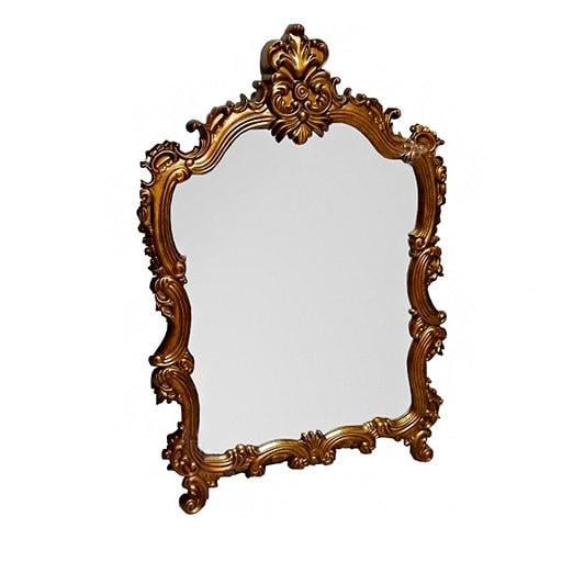 Дзеркало Світ Меблів Софія Ретро 835х40х1170 мм в спальню з ДСП та МДФ Золото