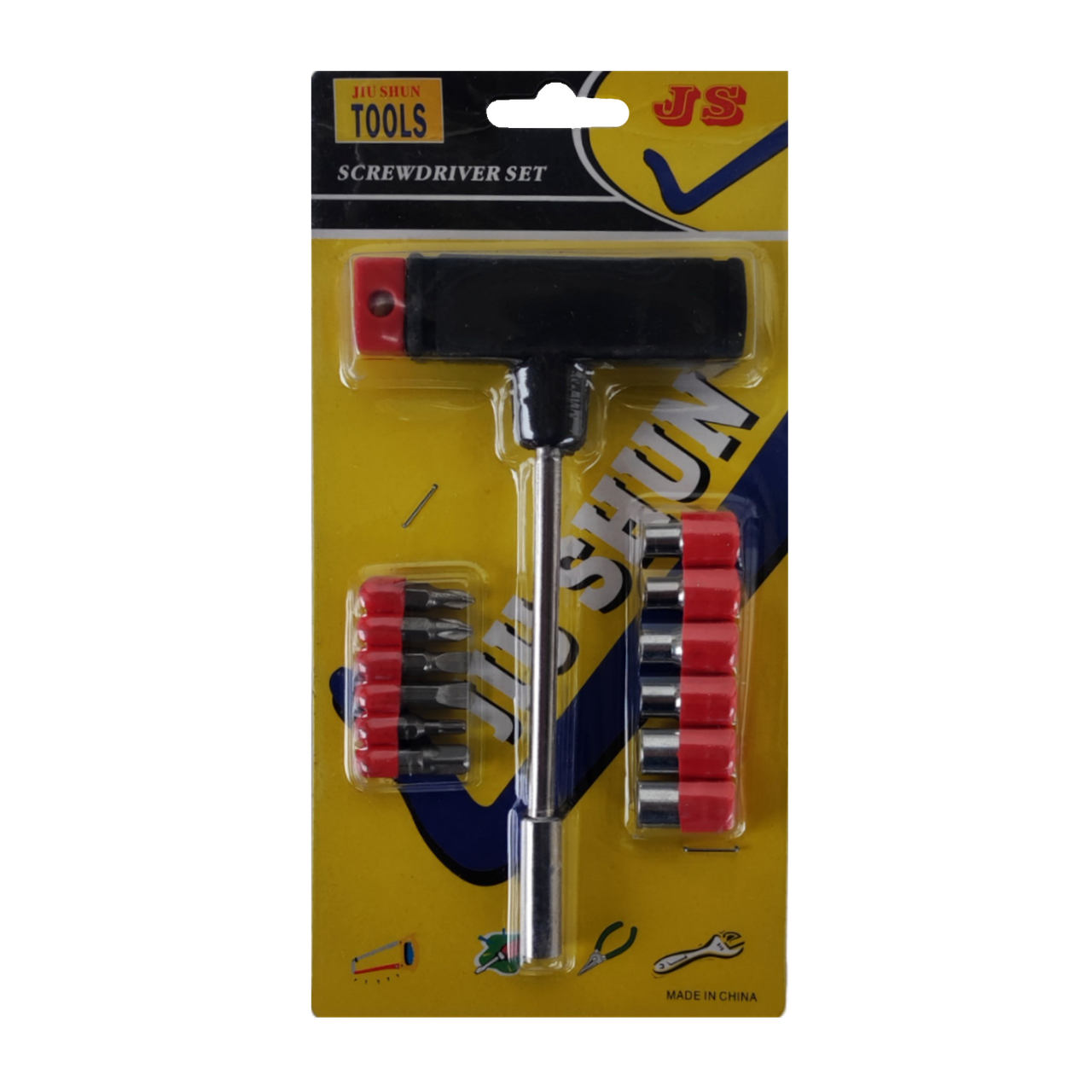 Отвертка Т-образная с битами (12 ед. (51355) - фото 2 Отвертка Т-образная с битами (12 ед. (51355) - фото 2