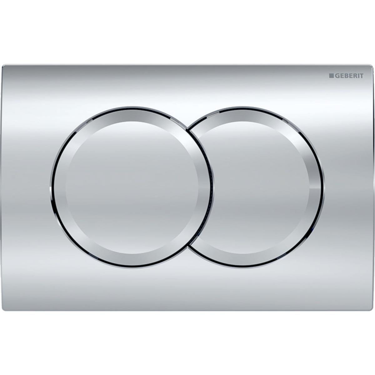 Клавіша змиву Geberit DELTA01 115.107.21.1 пластик Хром глянець (ANT-88261)