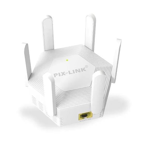 Ретранслятор Wi-Fi сигналу Pix-Link WR56T 802.11N/B/G 300 Mbps 2,4 GHz White (3_05682) - фото 3