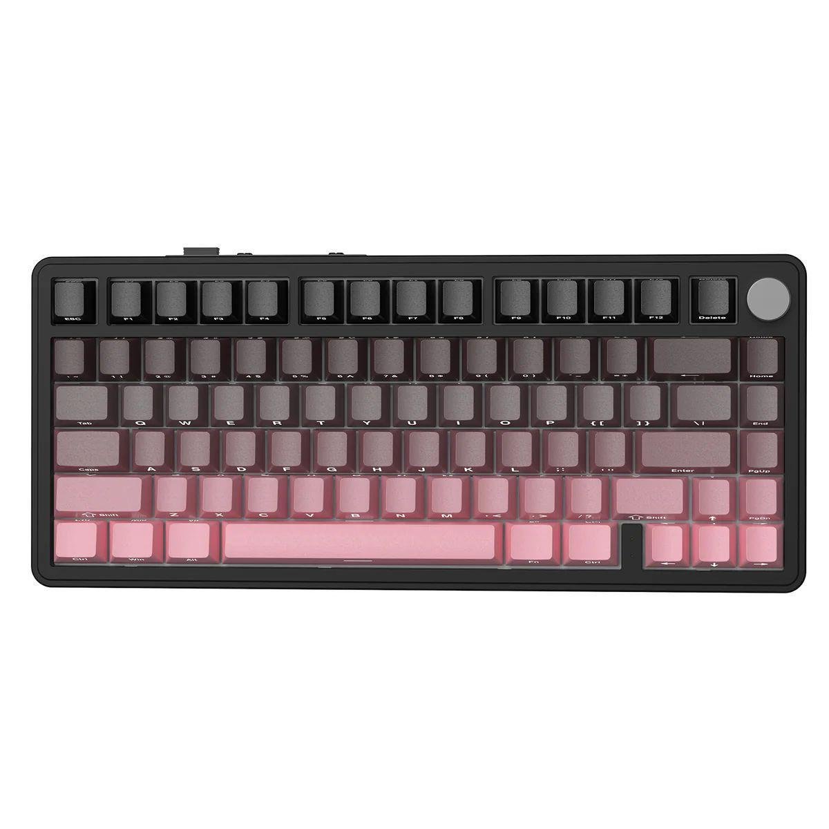 Клавиатура беспроводная attack shark X85 75% с боковой гравировкой и RGB подсветкой Pink (2519913225) - фото 2 Клавиатура беспроводная attack shark X85 75% с боковой гравировкой и RGB подсветкой Pink (2519913225) - фото 2