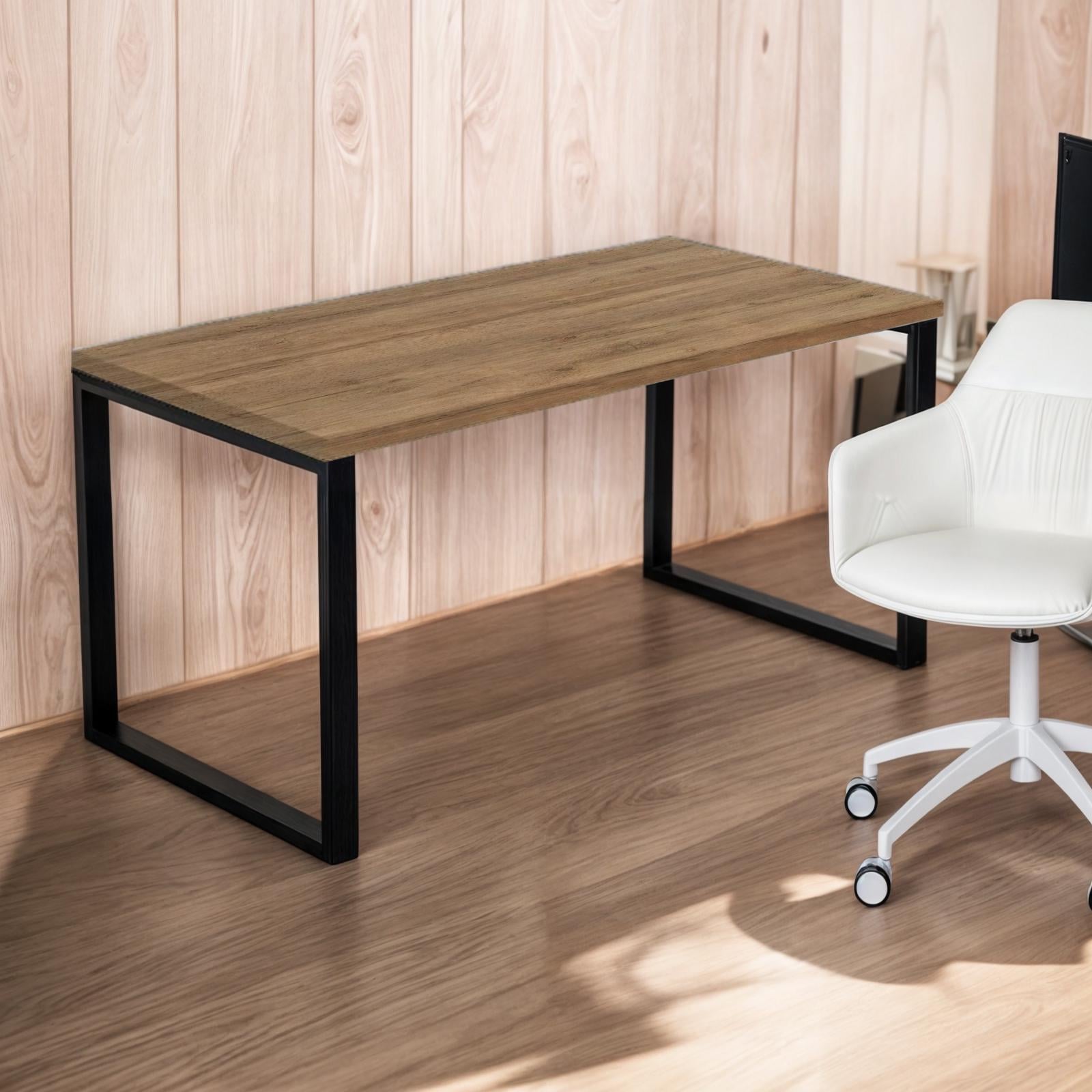 Стіл письмовий Tobi Sho LOFT Gold СПЛГ/6 стільниця 36 мм 1390х600х765 Дуб аппалачі
