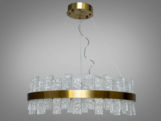Люстра хрустальная светодиодная Diasha 90 Вт 80 см Бронзовый (828/800BR) Люстра хрустальная светодиодная Diasha 90 Вт 80 см Бронзовый (828/800BR)