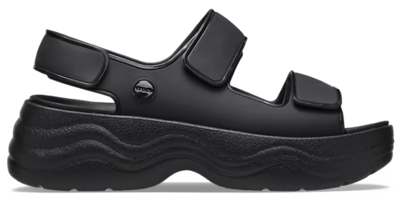 Сандалии женские Crocs Skyline р. 8/38 24,5 см Black (12494562) - фото 1