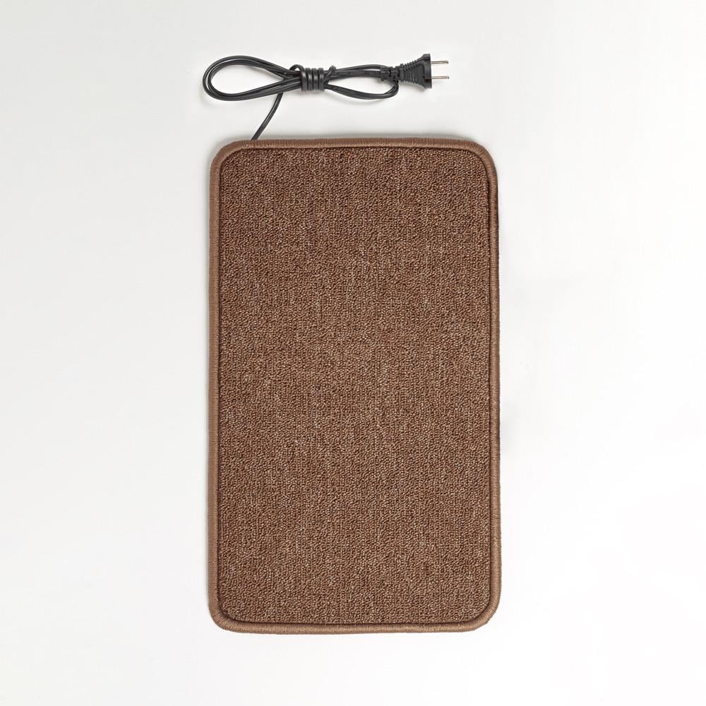 Коврик с подогревом с термоизоляцией 50х30 см Бежевый (5030TN-BE)