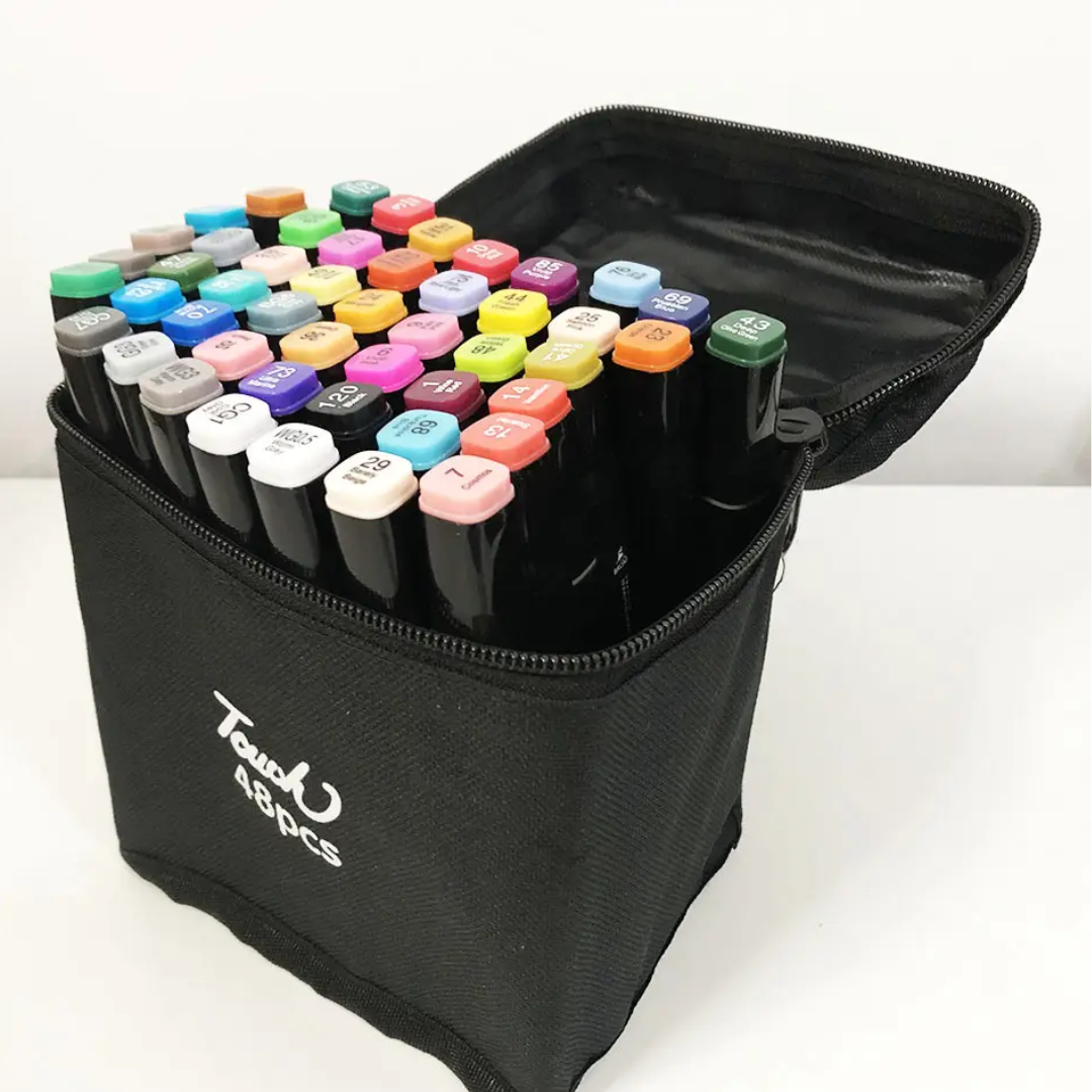 Набор маркеров для рисования Touch 48 шт/уп. (2479515712) - фото 6 Набор маркеров для рисования Touch 48 шт/уп. (2479515712) - фото 6