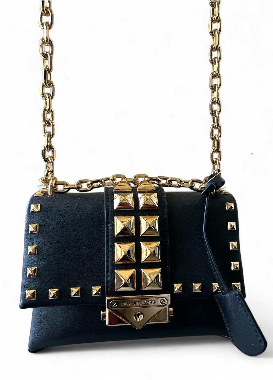 Женская сумка Michael Kors Cece 35F2GOEC1Y SM Conv Flap XBody Черный (2760129989)