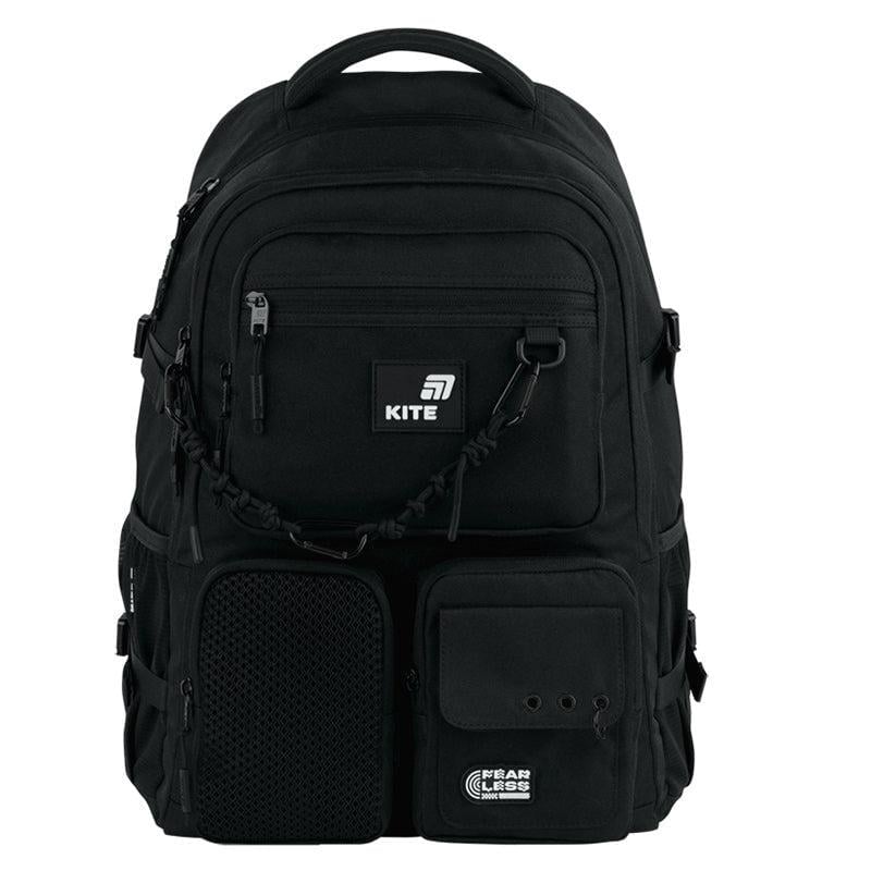 Рюкзак Kite Education teens Fear Less 49x33x19 см 24 л Черный (K26-1018XL-1)