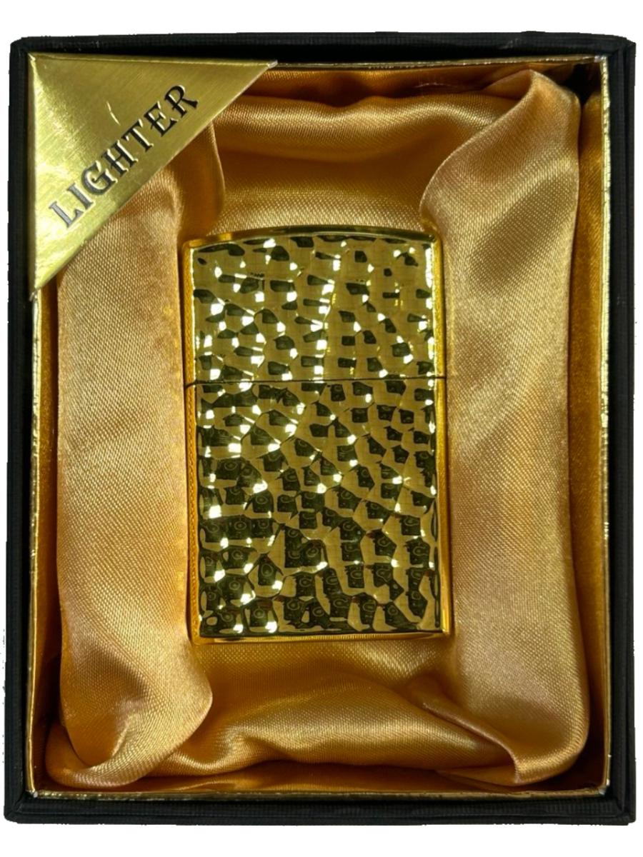 Зажигалка газовая Soft Touch Gold (32162152)