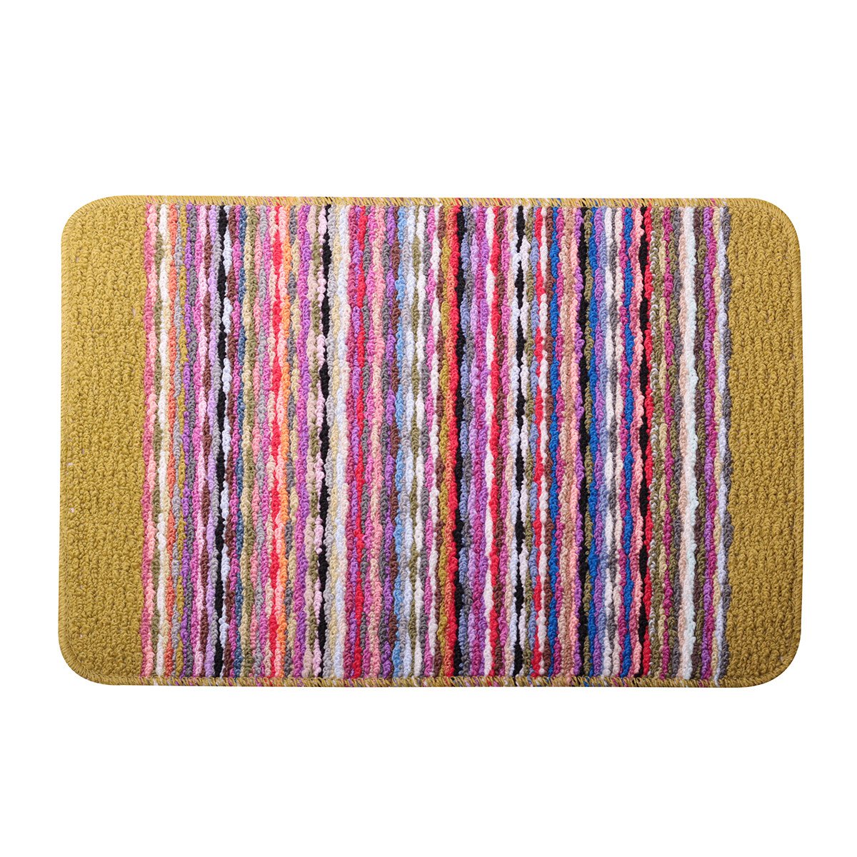 Коврик Kamille Букле антискользящий 40x60 см Зеленый (KM-36500ZL)