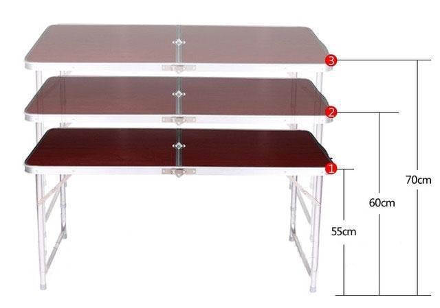 Стіл для пікника Folding table  4 Chair NO.4 Зелений (45111) - фото 5