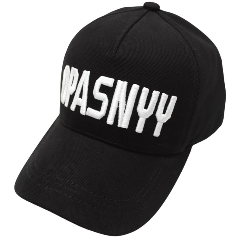 Кепка Opasnyy BTH25624 с регулировкой котоновая L/р. 57-58 Черный/Белый