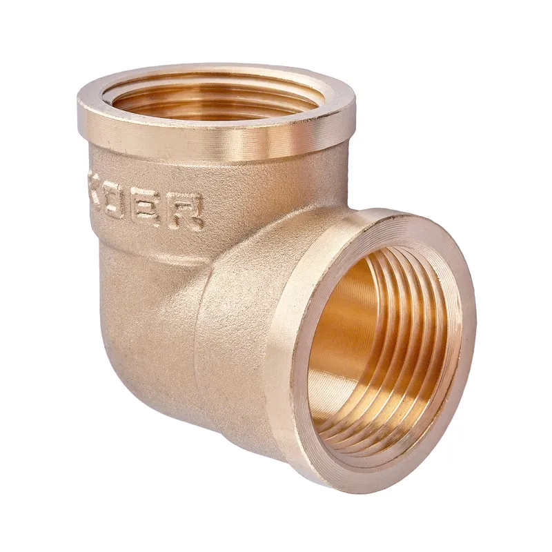 Кут KOER KF.L10F.WN різьбовий латунний внутрішня-внутрішня 1" FF (OL-MX1532)