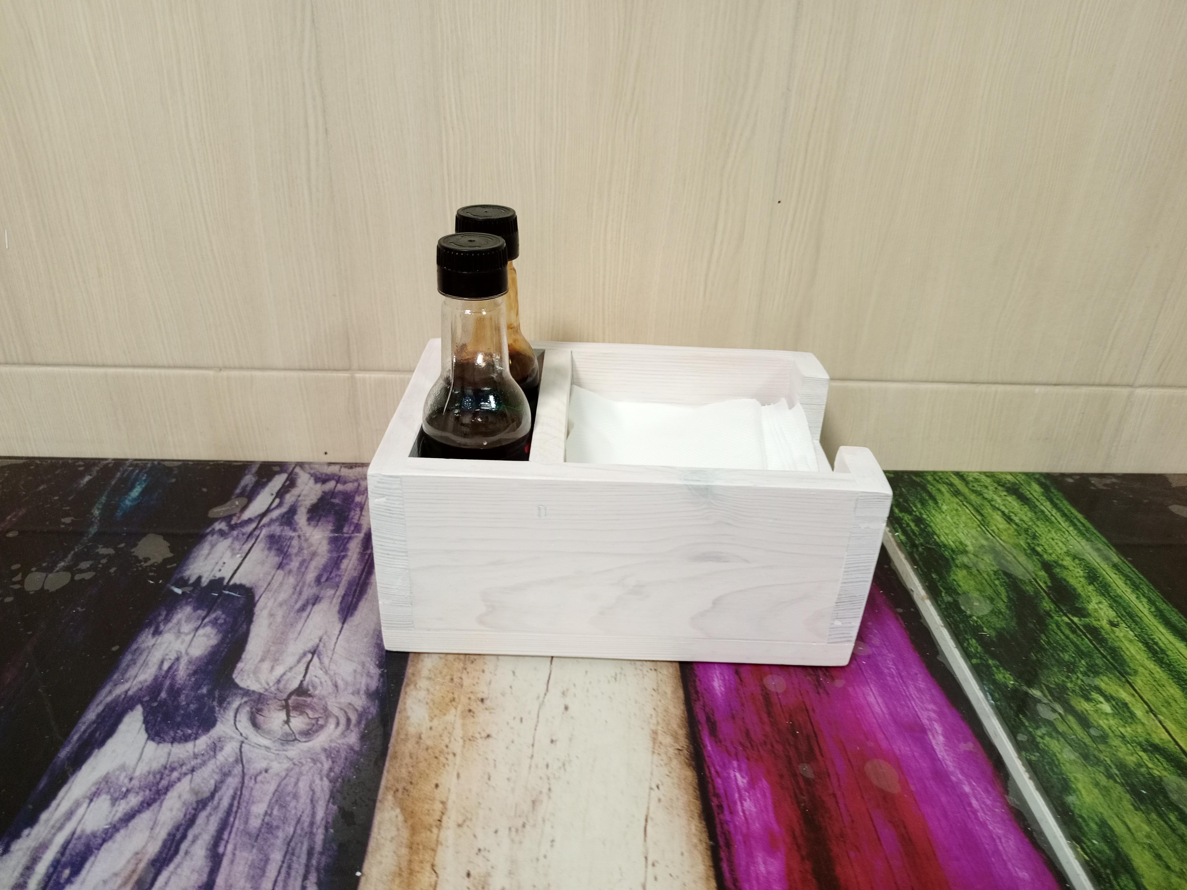 Органайзер-подставка настольный деревянный Белый (мт002) - фото 8 Органайзер-подставка настольный деревянный Белый (мт002) - фото 8