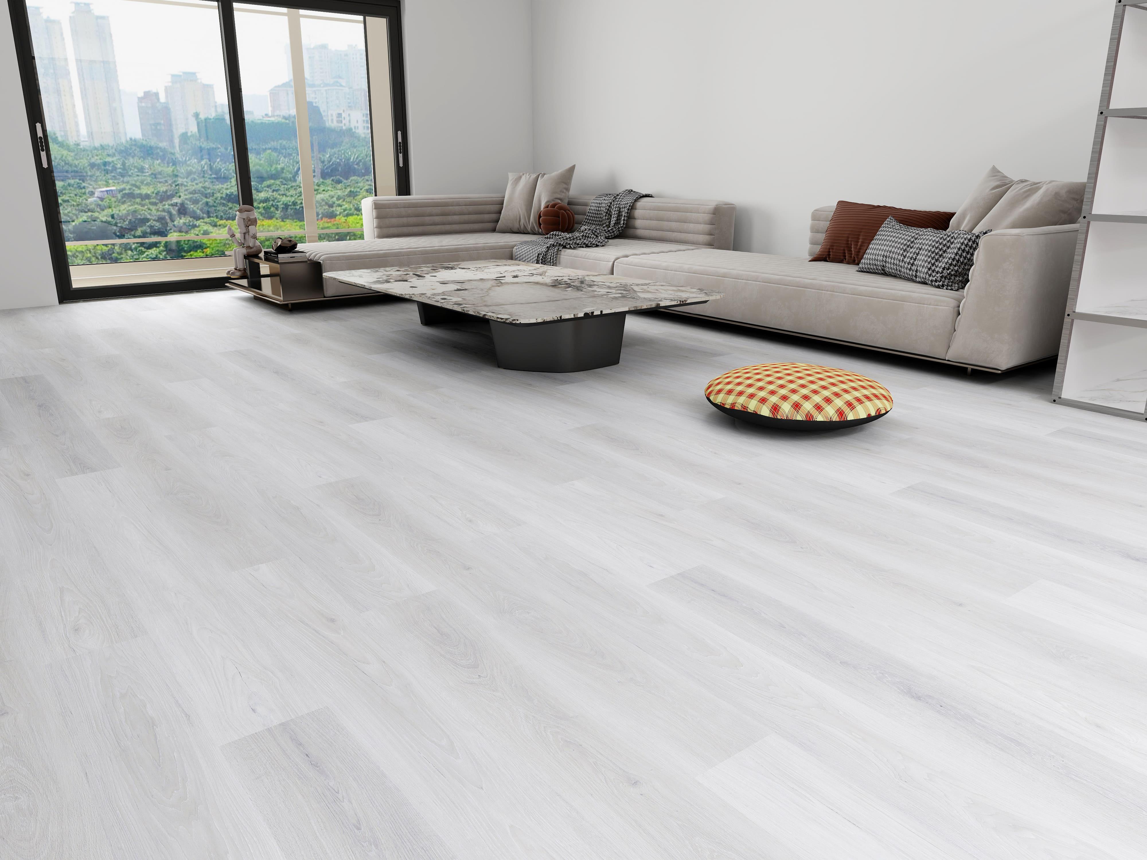 Ламінат вініловий Quartzwood Grey Wood LVT клейовий вологостійкий 1220x184x2,5 (83009) - фото 2