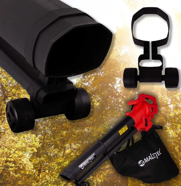 Пылесос садовый для сбора листьев Maltec Master Blow 3200W - фото 5 Пылесос садовый для сбора листьев Maltec Master Blow 3200W - фото 5