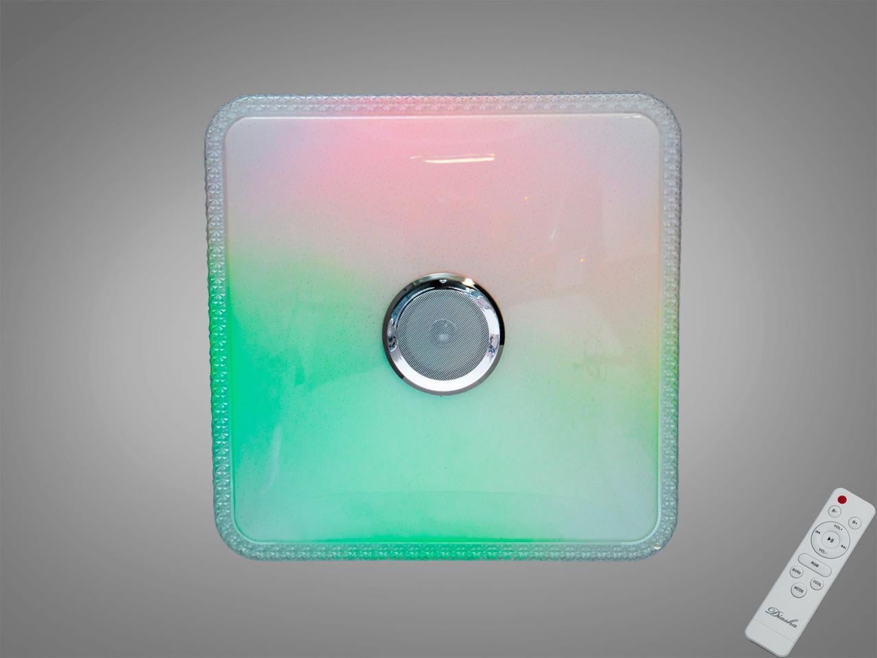 Смарт-люстра светодиодная 80Вт RGB с Bluetooth Белый (2989250469)