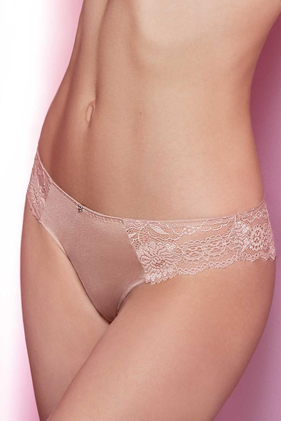 Трусики бразиліана Leilieve р. 2/S Бежевий (24603)