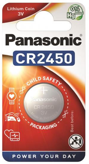 Батарейка Panasonic литиевая CR2450 (ERC-CR-2450EL/1B)