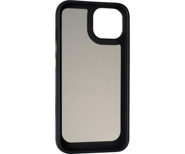 Чохол накладка Carbon Style Bumper case для iPhone 14, Black Чорний - фото 5