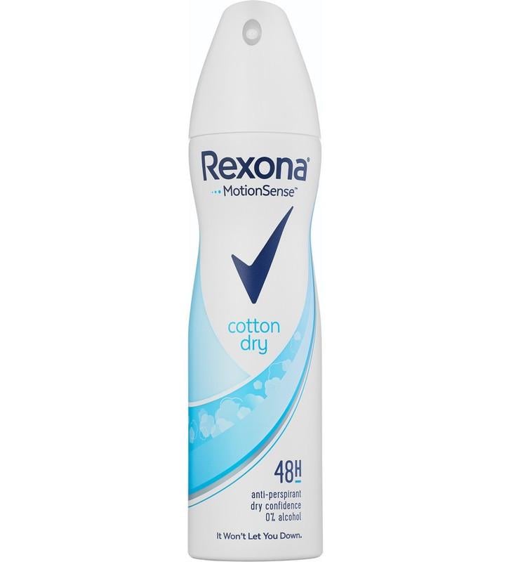 Антиперспірант аерозоль Rexona Cotton dry 150 мл (5825) Антиперспірант аерозоль Rexona Cotton dry 150 мл (5825)