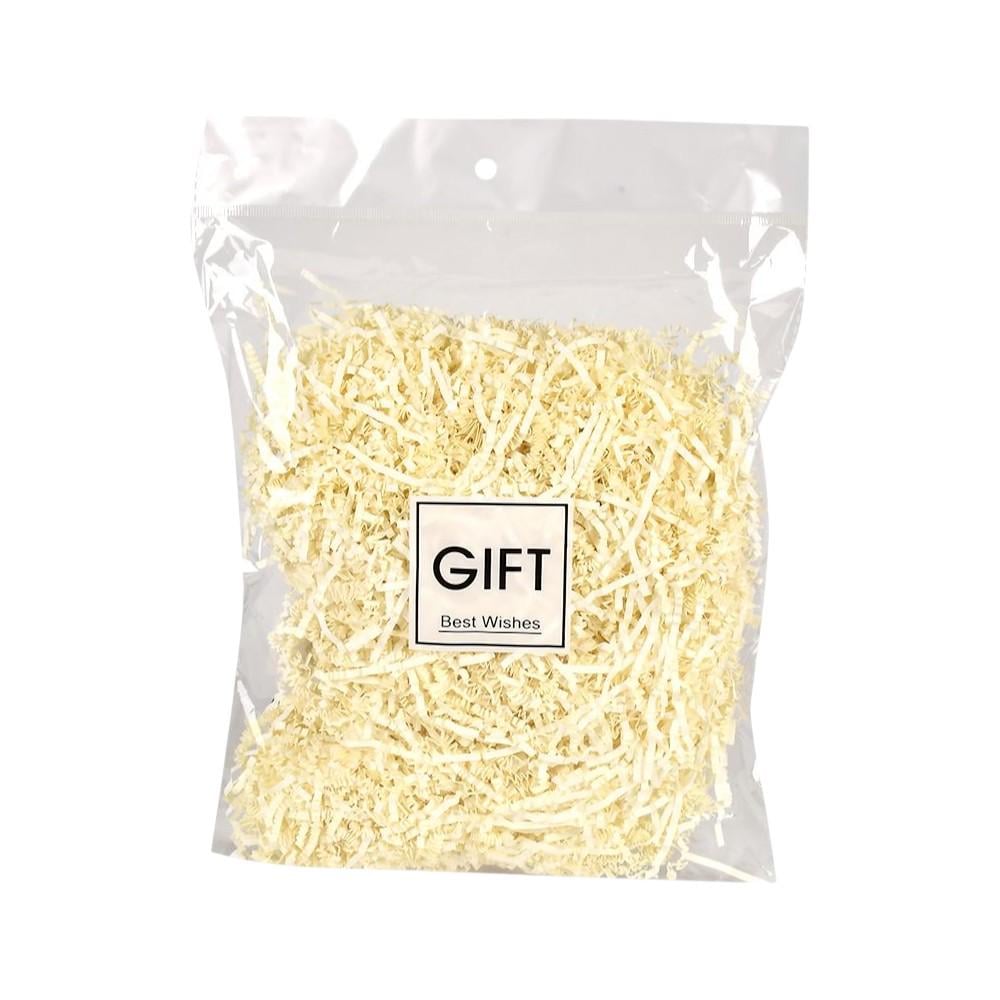 Декоративная бумага для наполнения подарков R96458 100 г Светло-желтый (30651725)