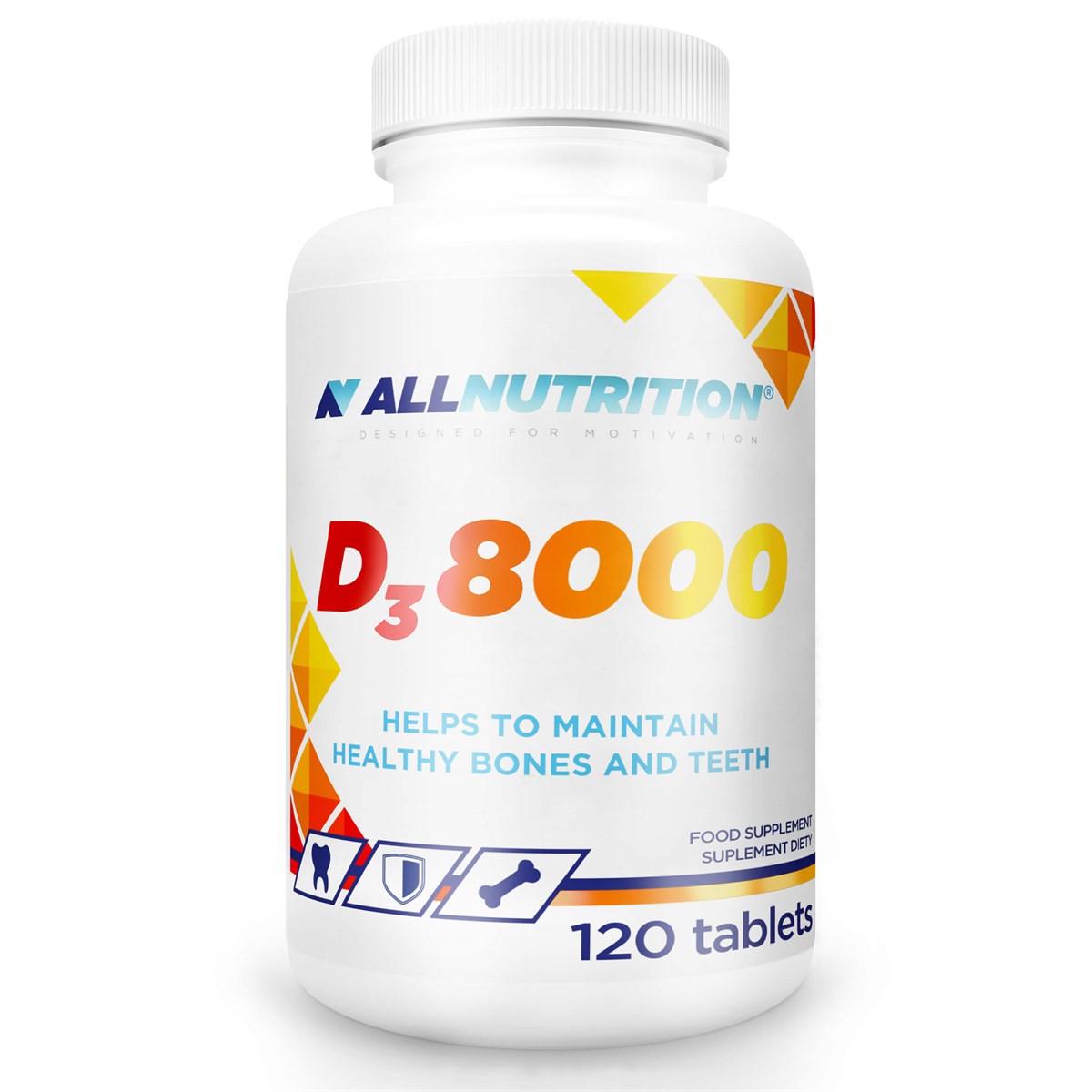 Витамин D для спорта All Nutrition D3 8000 120 Tabs