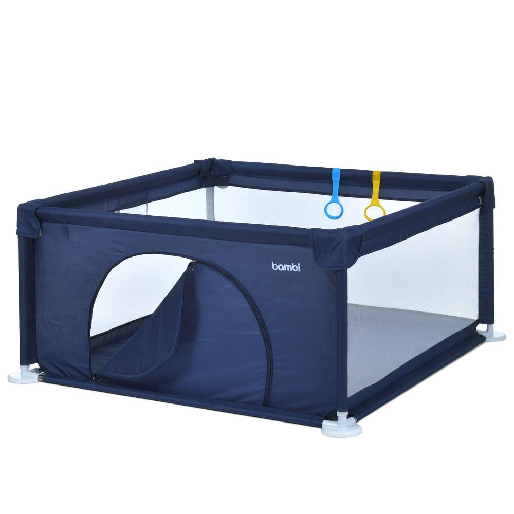 Манеж Bambi MR 1339-BL Oxford 150D ширина 132 см Синий (30408715)