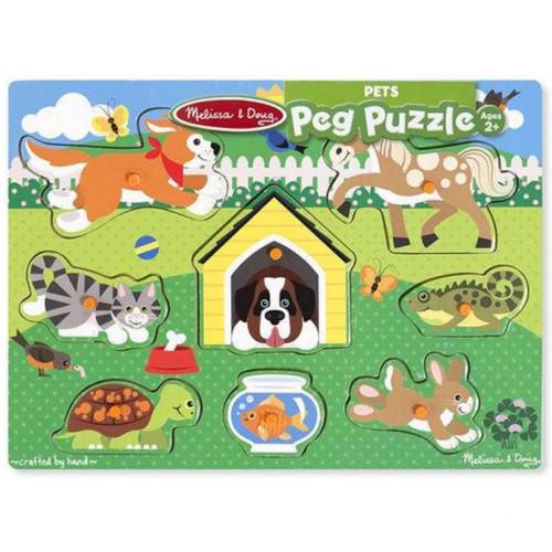Развивающая игрушка Melissa&Doug Домашние животные 8 пр. (MD19053)
