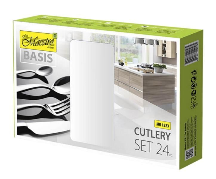 Набор столовых приборов Maestro Basic MR1523G на 6 персон 24 предмета (2104618639)