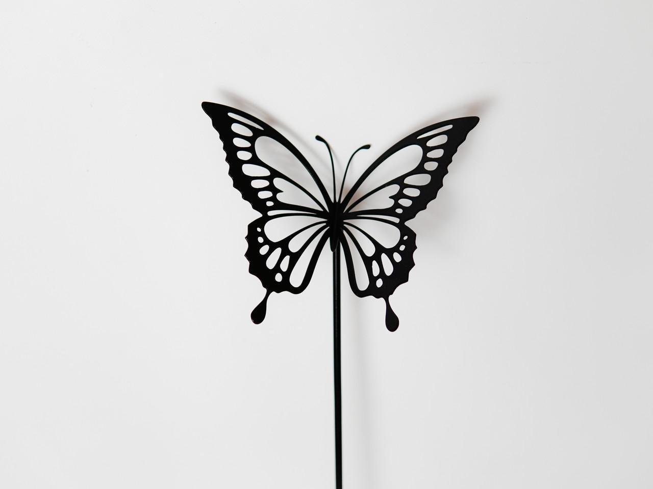 Садовая фигура Бабочка Papilio Palinurus металлическая для сада/подворья/клумбы (DCR070) - фото 2 Садовая фигура Бабочка Papilio Palinurus металлическая для сада/подворья/клумбы (DCR070) - фото 2