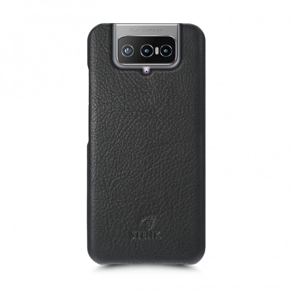 Шкіряна накладка Stenk Cover для ASUS Zenfone 7 Pro (ZS671KS) Чорний (67886) Шкіряна накладка Stenk Cover для ASUS Zenfone 7 Pro (ZS671KS) Чорний (67886)