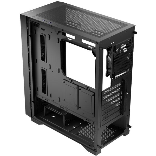 Корпус LogicConcept DART PRO Midi-Tower ATX Mesh 4x120 мм Black (AT-DART-PRO-0000-10) - фото 5