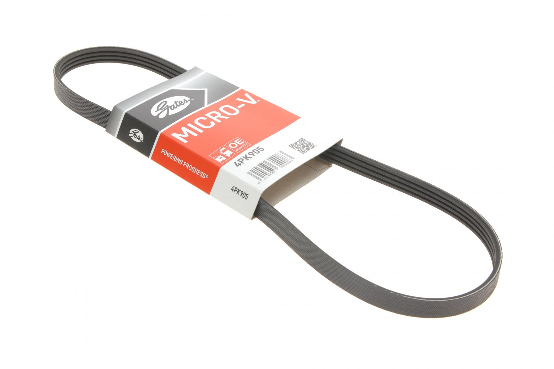 Ремень генератора GATES для Peugeot Expert/Citroen Jumpy/Renault Kangoo 1.0-3.5 88- (4PK905)