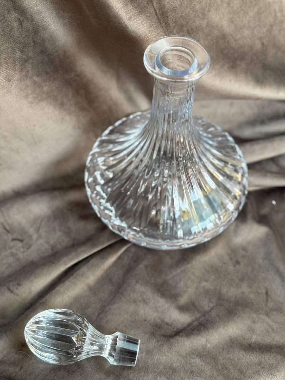 Декантер для виски YIWU стеклянный 750 мл Прозрачный (HP-19-19) - фото 2 Декантер для виски YIWU стеклянный 750 мл Прозрачный (HP-19-19) - фото 2