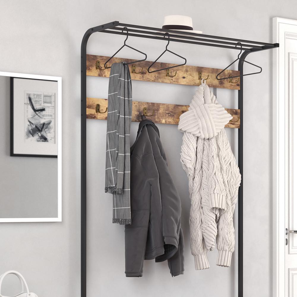 Прихожая в стиле лофт 190х100 Vicco Fyrk - фото 10 Прихожая в стиле лофт 190х100 Vicco Fyrk - фото 10