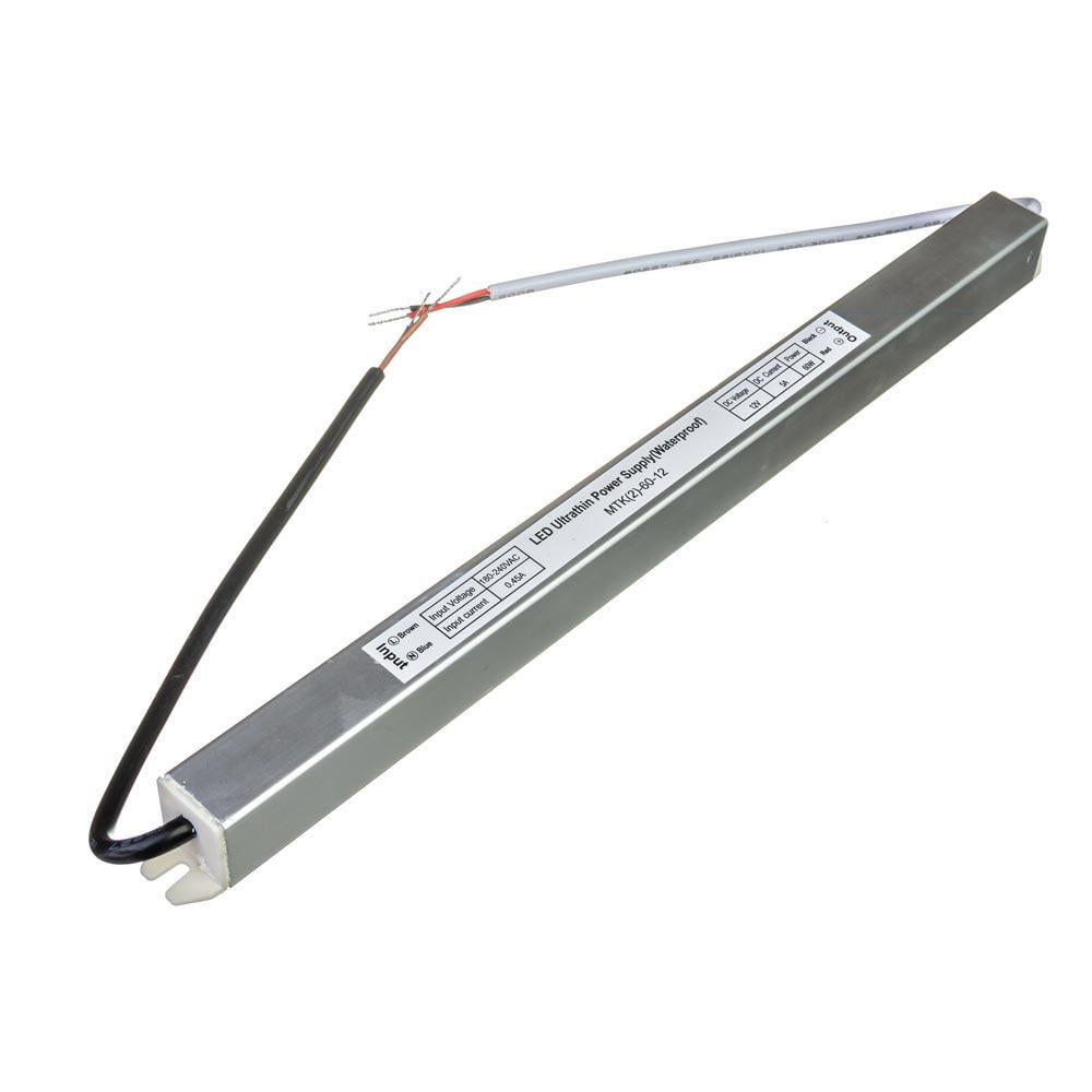 Блок питания LED AVT Slim 12V 5A 60 Вт IP65 (1013427)