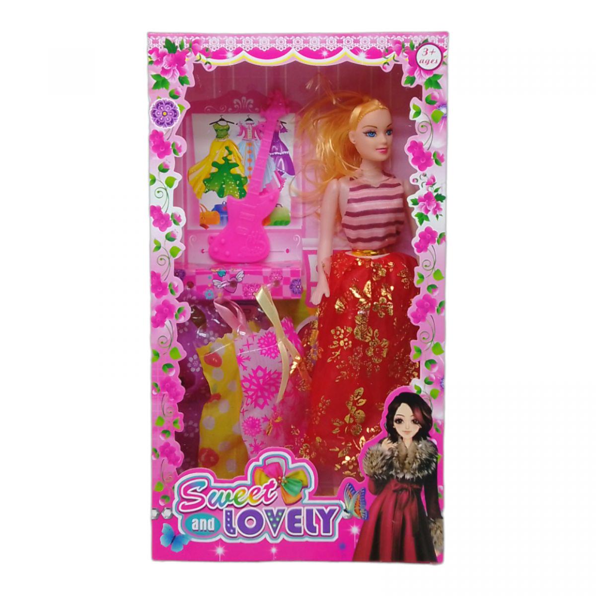 Кукла Sweet and lovely в красной юбке (230598) Кукла Sweet and lovely в красной юбке (230598)