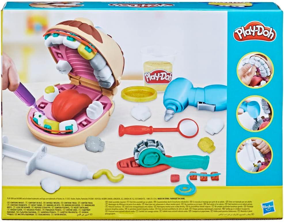 Игровой набор для лепки пластилин Play-Doh Мистер зубастик Drill'n Fill Dentist (F1259) - фото 3