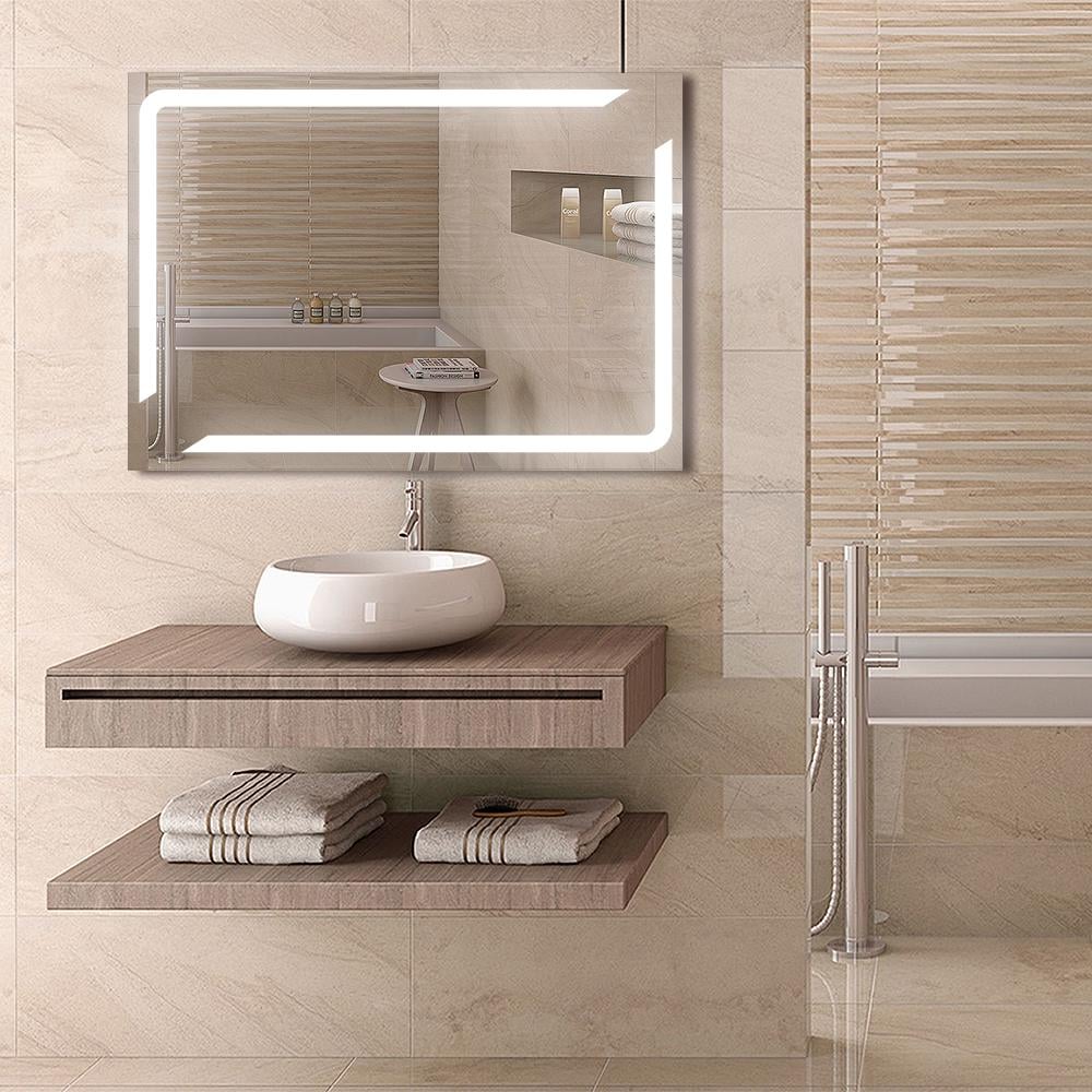 Зеркало с LED подсветкой 1000х700 мм (SR-073) - фото 2